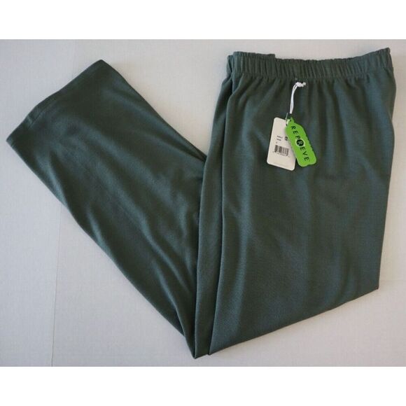 P.J. Salvage RZRLP Women's Sz Small Sage Green Jersey Pajama Lounge Pants - Picture 6 of 8